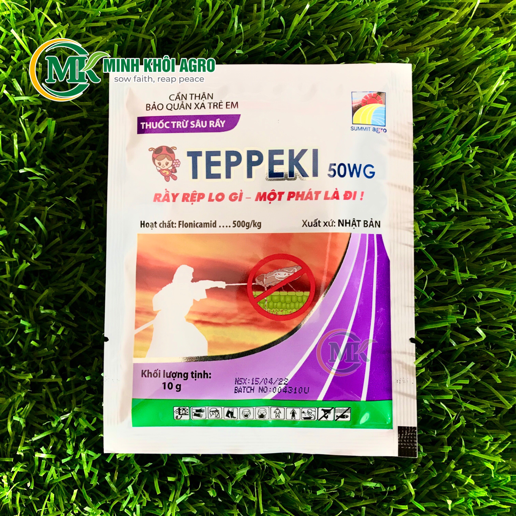 Thuốc đặc trị rầy TEPPEKI 50WG - Gói 10g